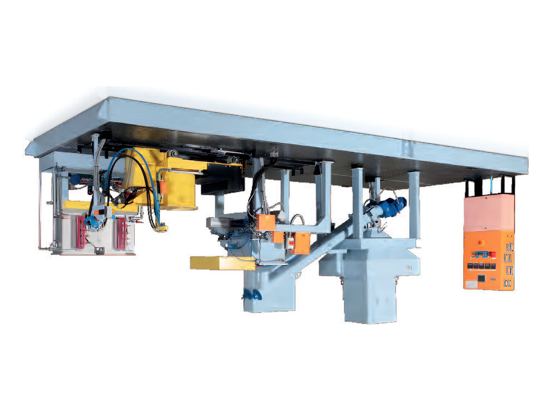 Core sand preparation plant